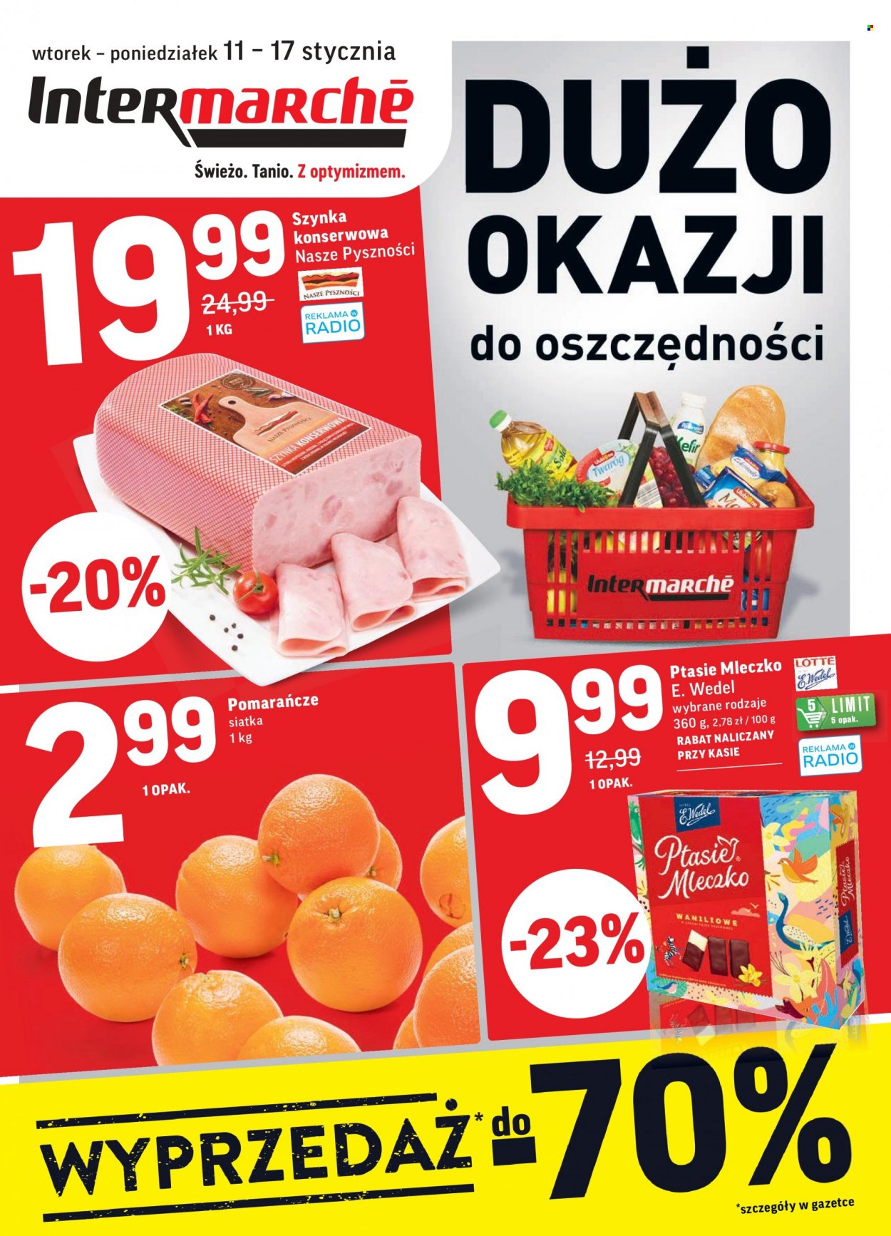 Gazetka Intermarché - 11.01.2022 - 17.01.2022. Strona 1