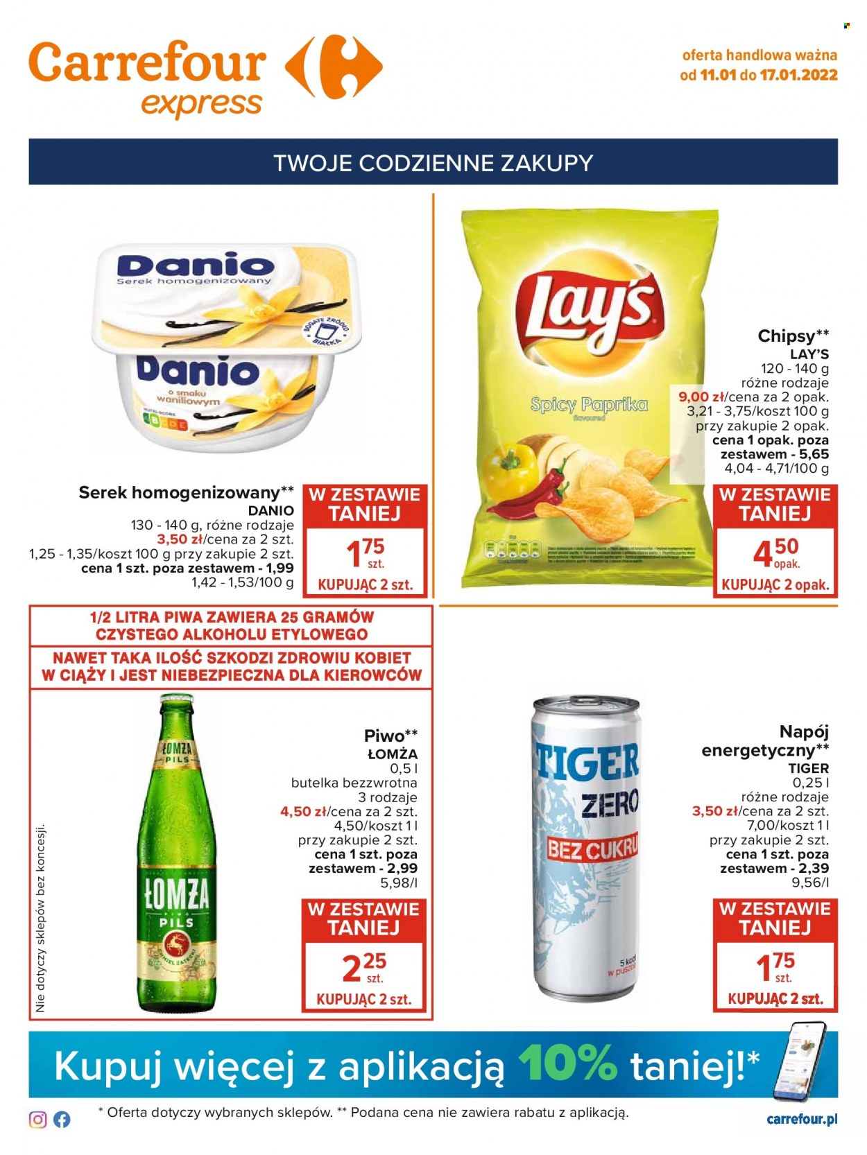 Gazetka Carrefour Express - 11.01.2022 - 17.01.2022. Strona 1