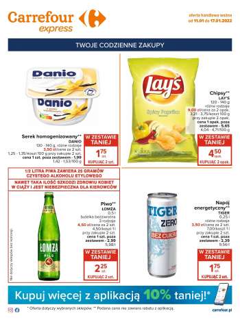 Gazetka Carrefour Express - 11.01.2022 - 17.01.2022.