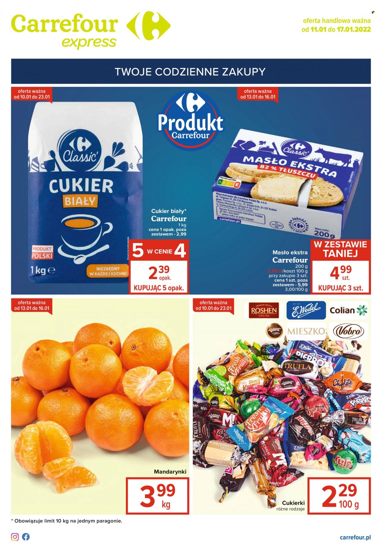 Gazetka Carrefour Express - 11.01.2022 - 17.01.2022. Strona 1