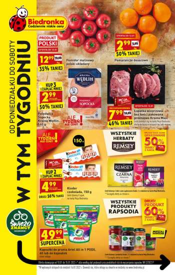 Gazetka Biedronka - 10.01.2022 - 16.01.2022.