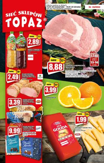 Gazetka Topaz - 13.01.2022 - 19.01.2022.