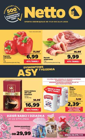 Gazetka Netto - 17.01.2022 - 22.01.2022.