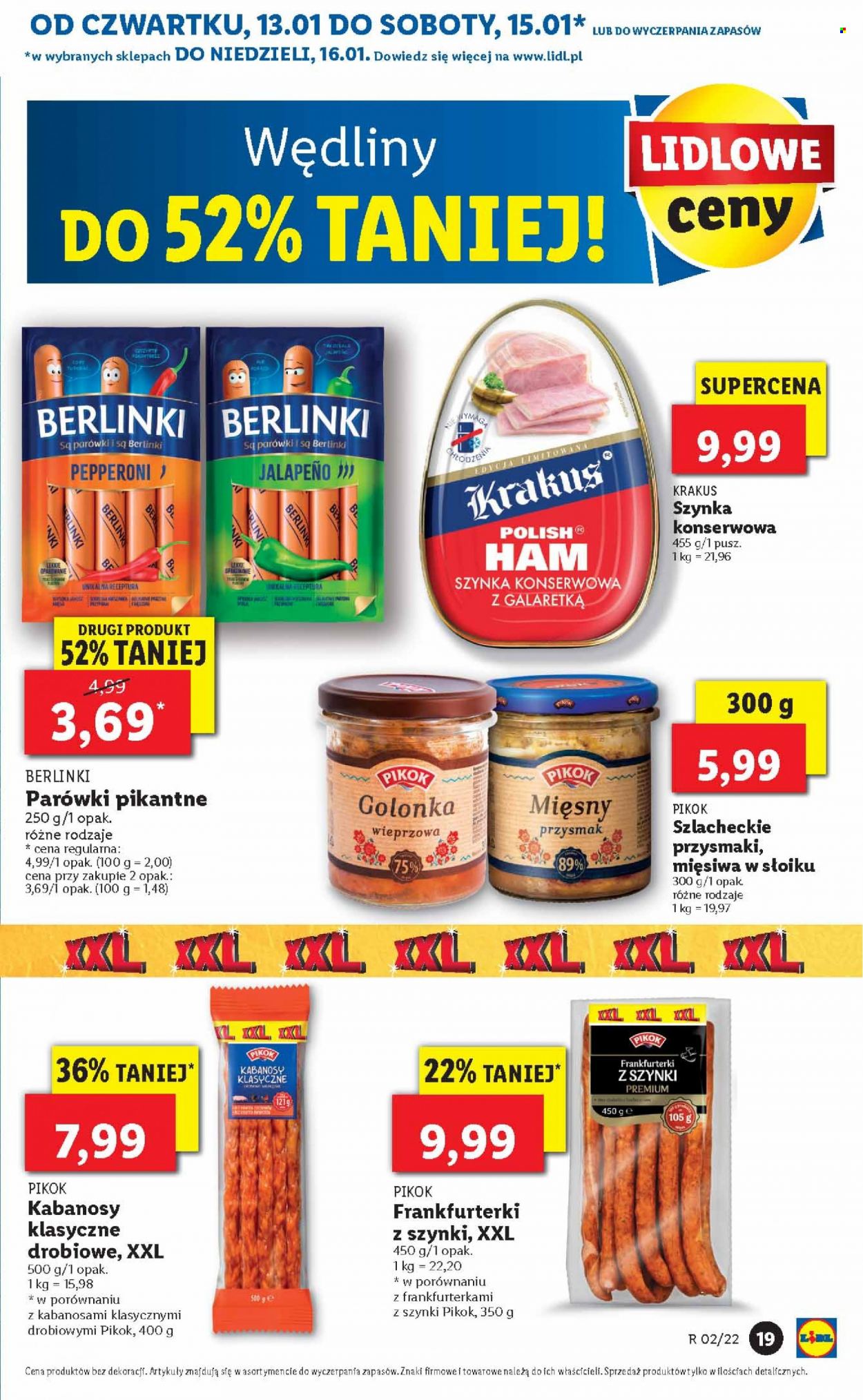 Gazetka Lidl - 13.01.2022 - 16.01.2022. Strona 19