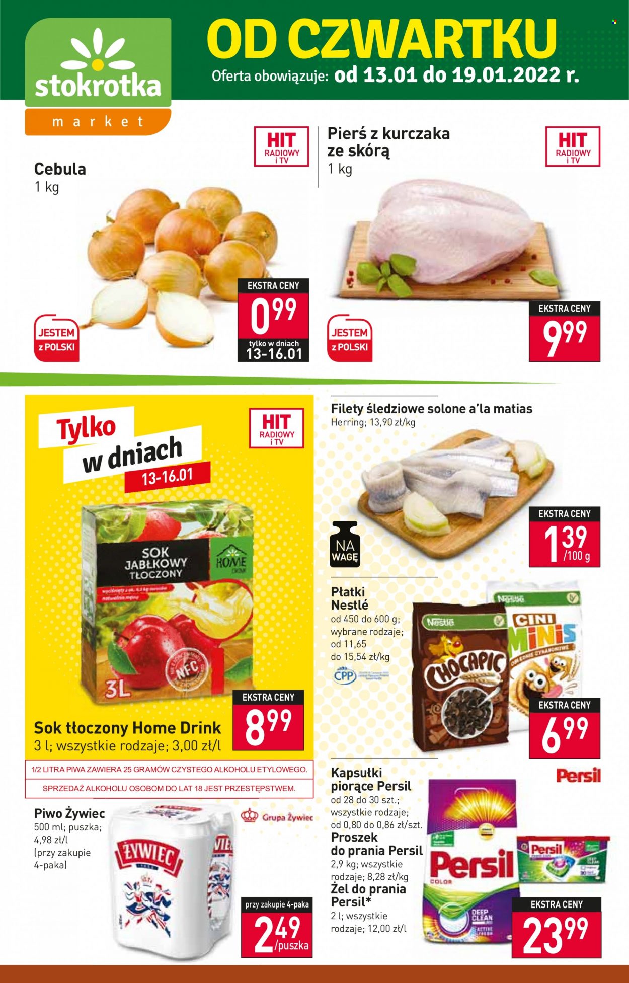 Gazetka Stokrotka Market - 13.01.2022 - 19.01.2022. Strona 1
