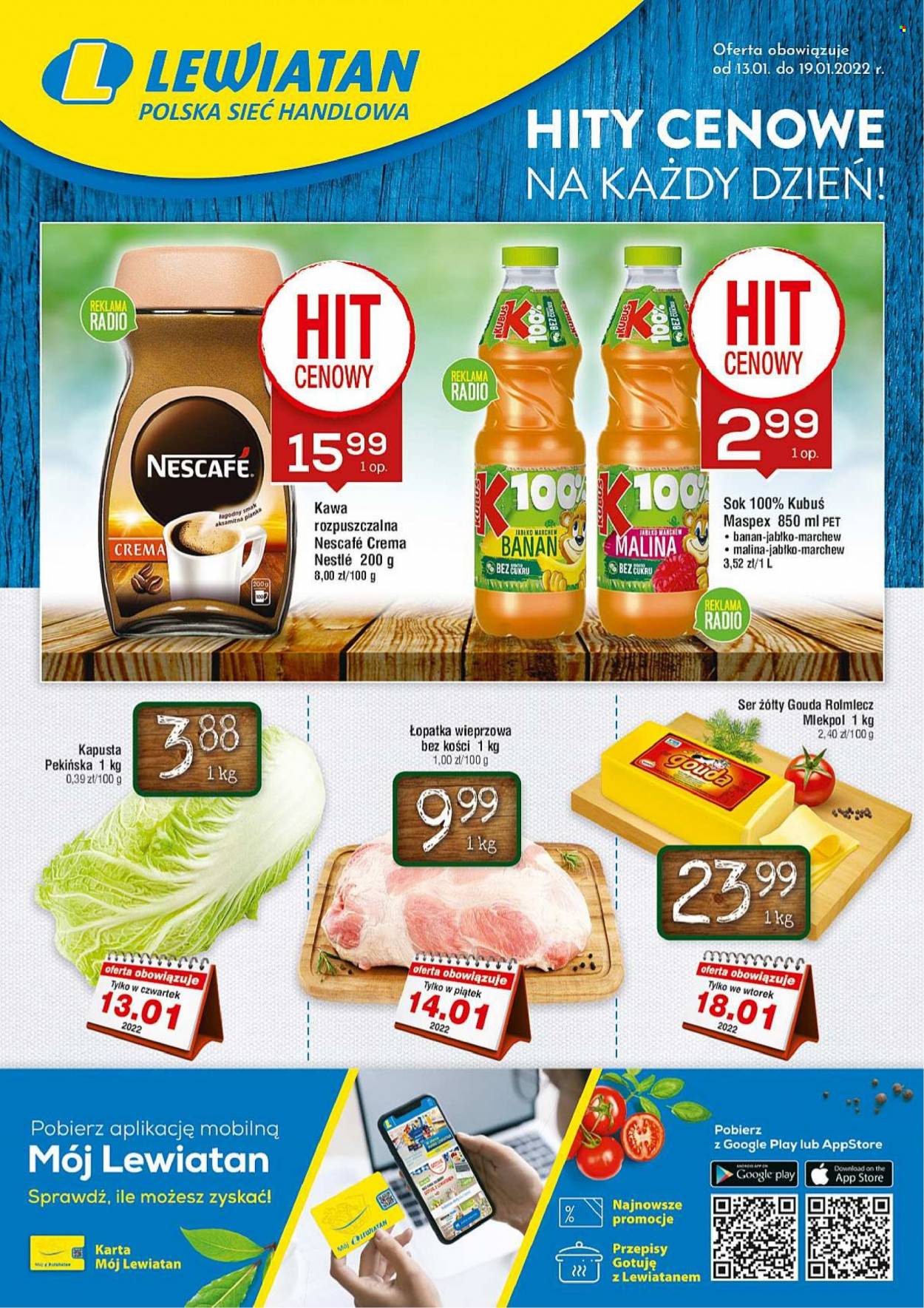 Gazetka Lewiatan - 13.01.2022 - 19.01.2022. Strona 1