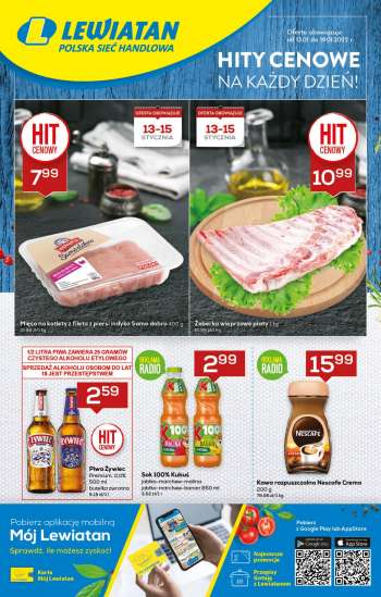 Gazetka Lewiatan - 13.01.2022 - 19.01.2022.