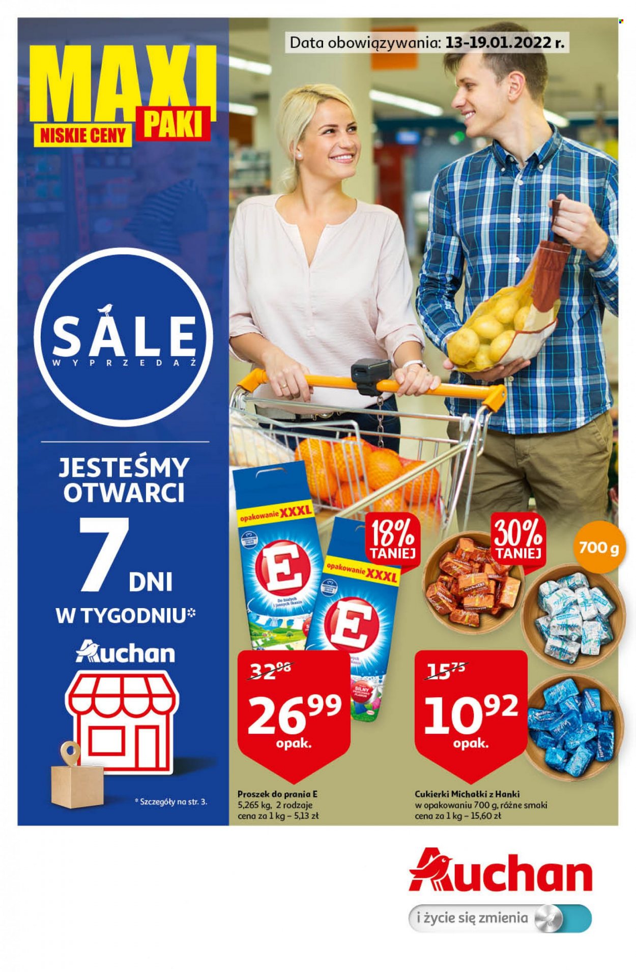 Gazetka Auchan - 13.01.2022 - 19.01.2022. Strona 1
