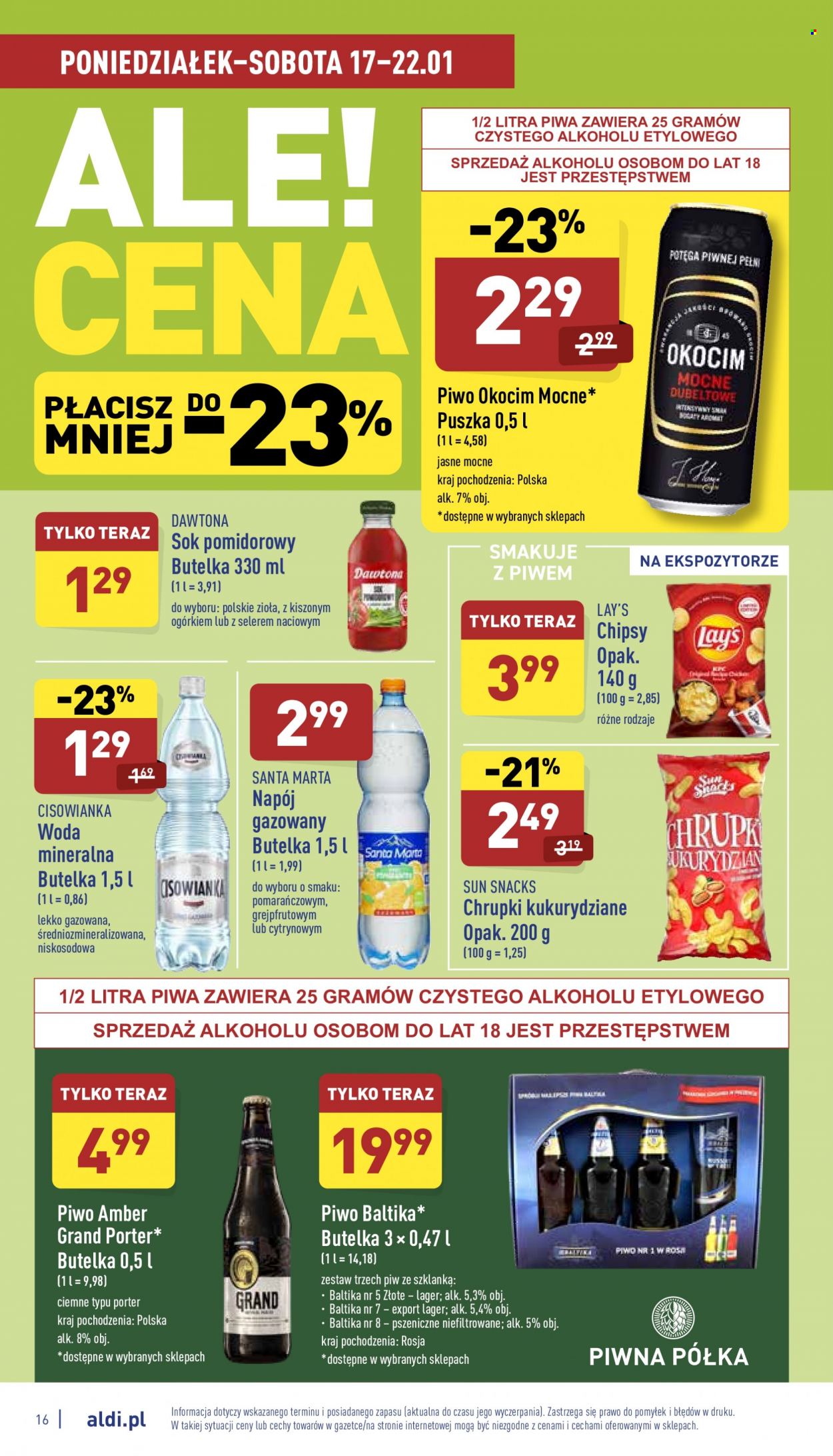 Gazetka ALDI - 17.01.2022 - 22.01.2022. Strona 16