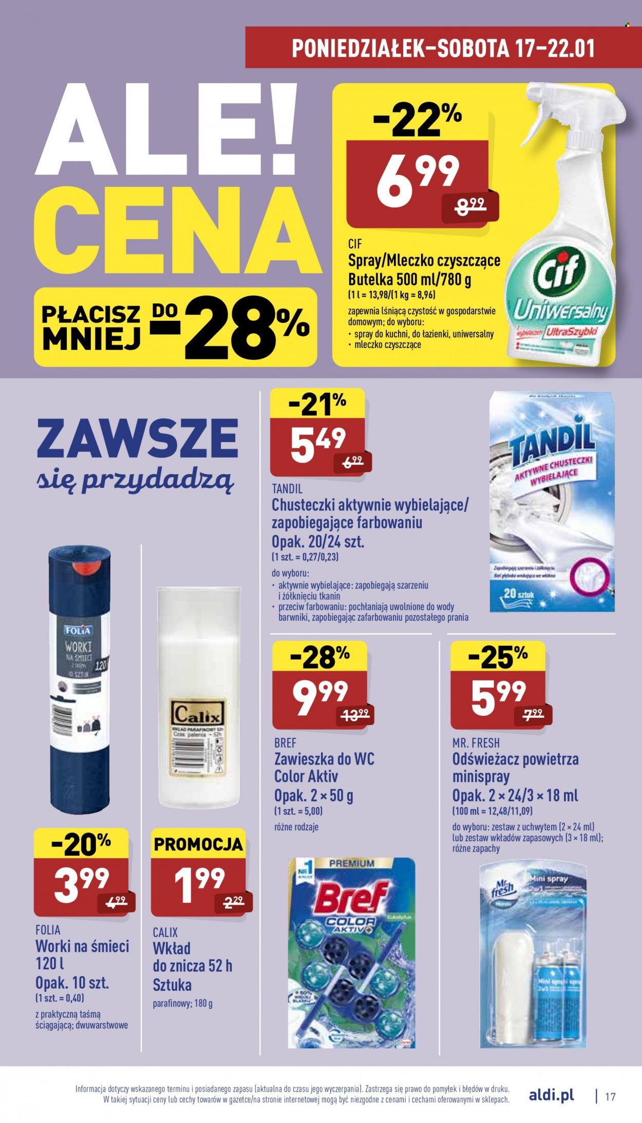 Gazetka ALDI - 17.01.2022 - 22.01.2022. Strona 17