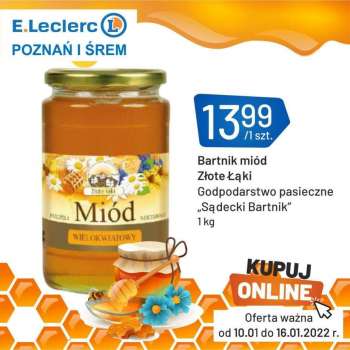 Gazetka E.Leclerc - 10.01.2022 - 16.01.2022.