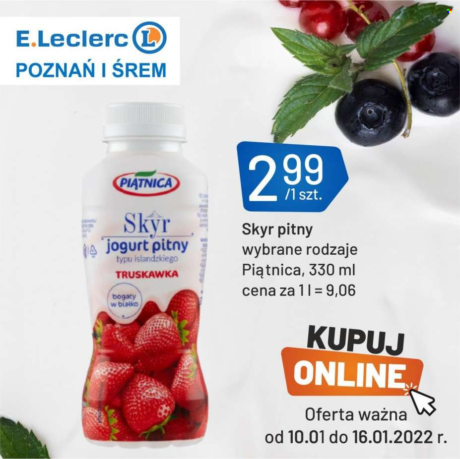Gazetka E.Leclerc - 10.01.2022 - 16.01.2022. Strona 6