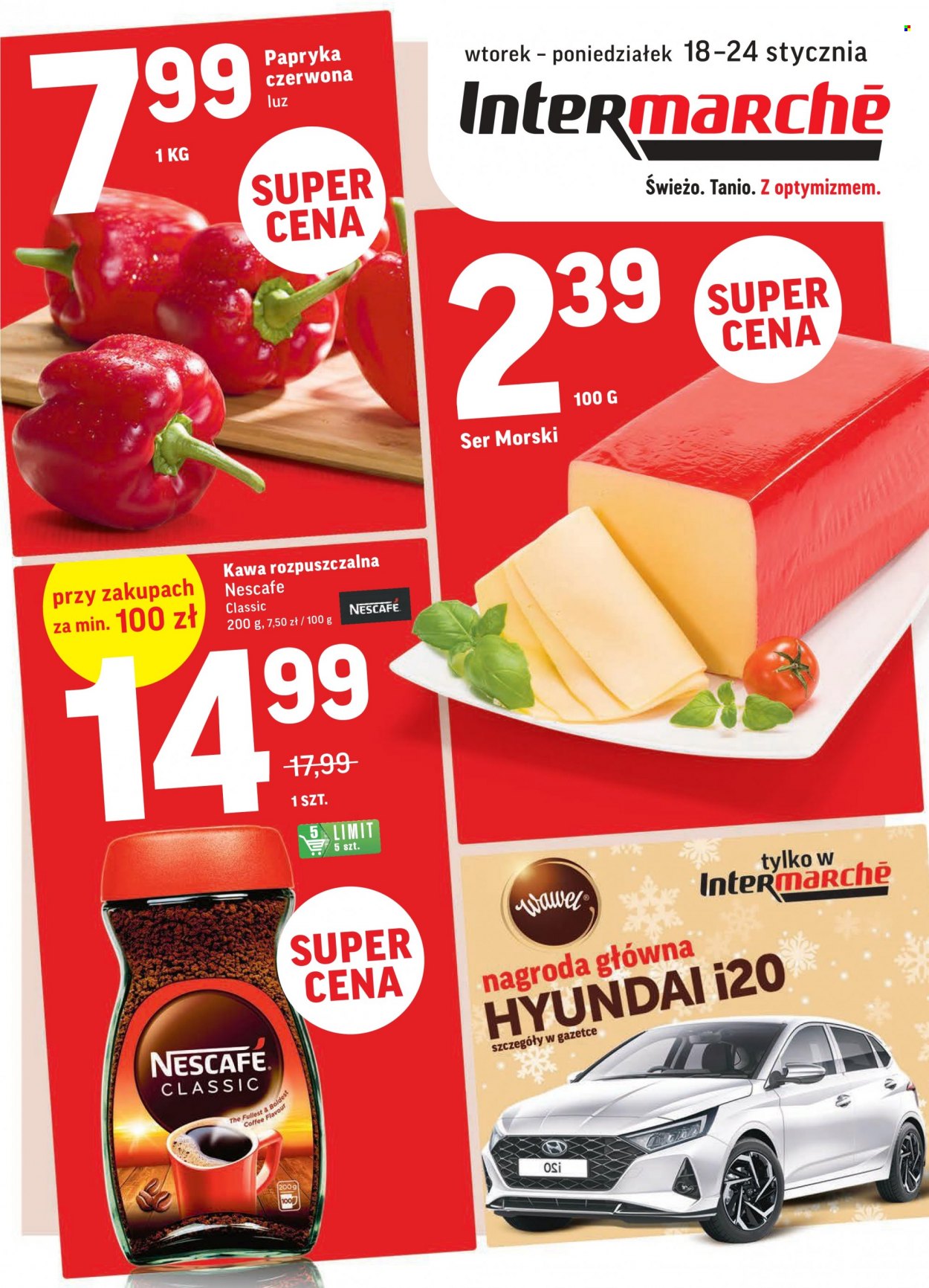 Gazetka Intermarché - 18.01.2022 - 24.01.2022. Strona 1
