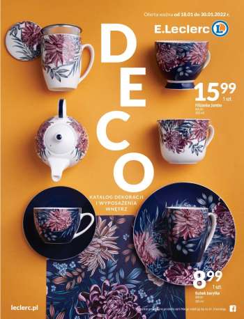 Gazetka E.Leclerc - 18.01.2022 - 30.01.2022.
