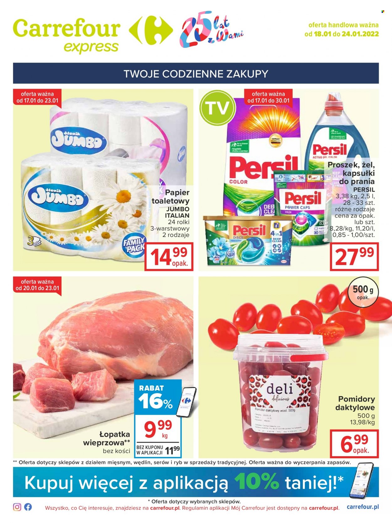 Gazetka Carrefour Express - 18.01.2022 - 24.01.2022. Strona 1