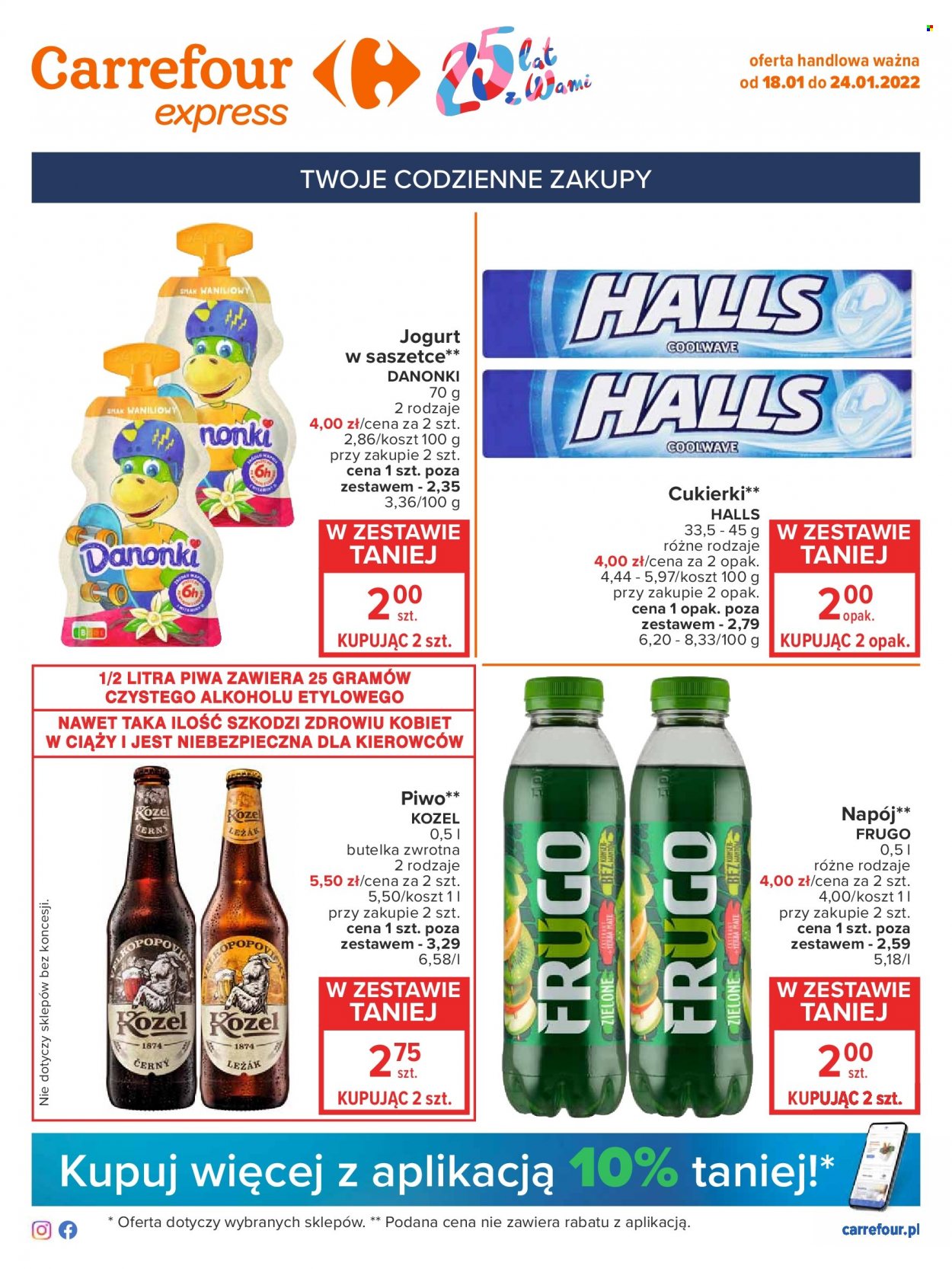 Gazetka Carrefour Express - 18.01.2022 - 24.01.2022. Strona 1