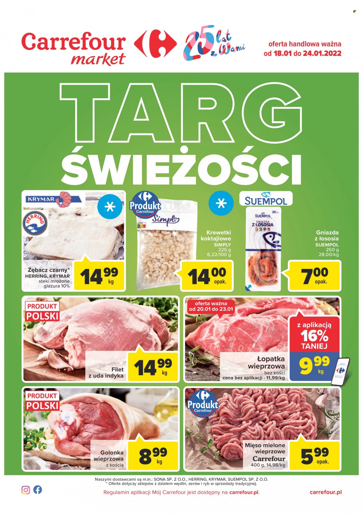 Gazetka Carrefour Market - 18.01.2022 - 24.01.2022. Strona 1