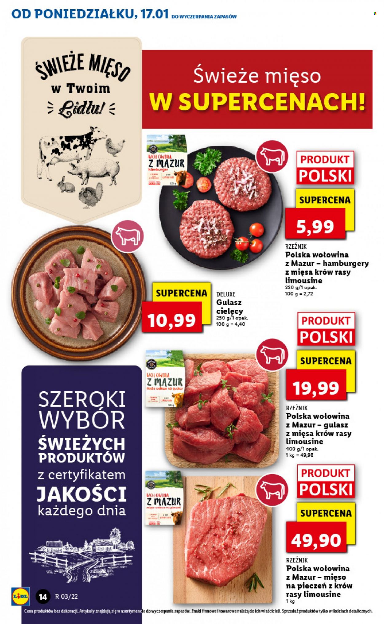 Gazetka Lidl - 17.01.2022 - 19.01.2022. Strona 14