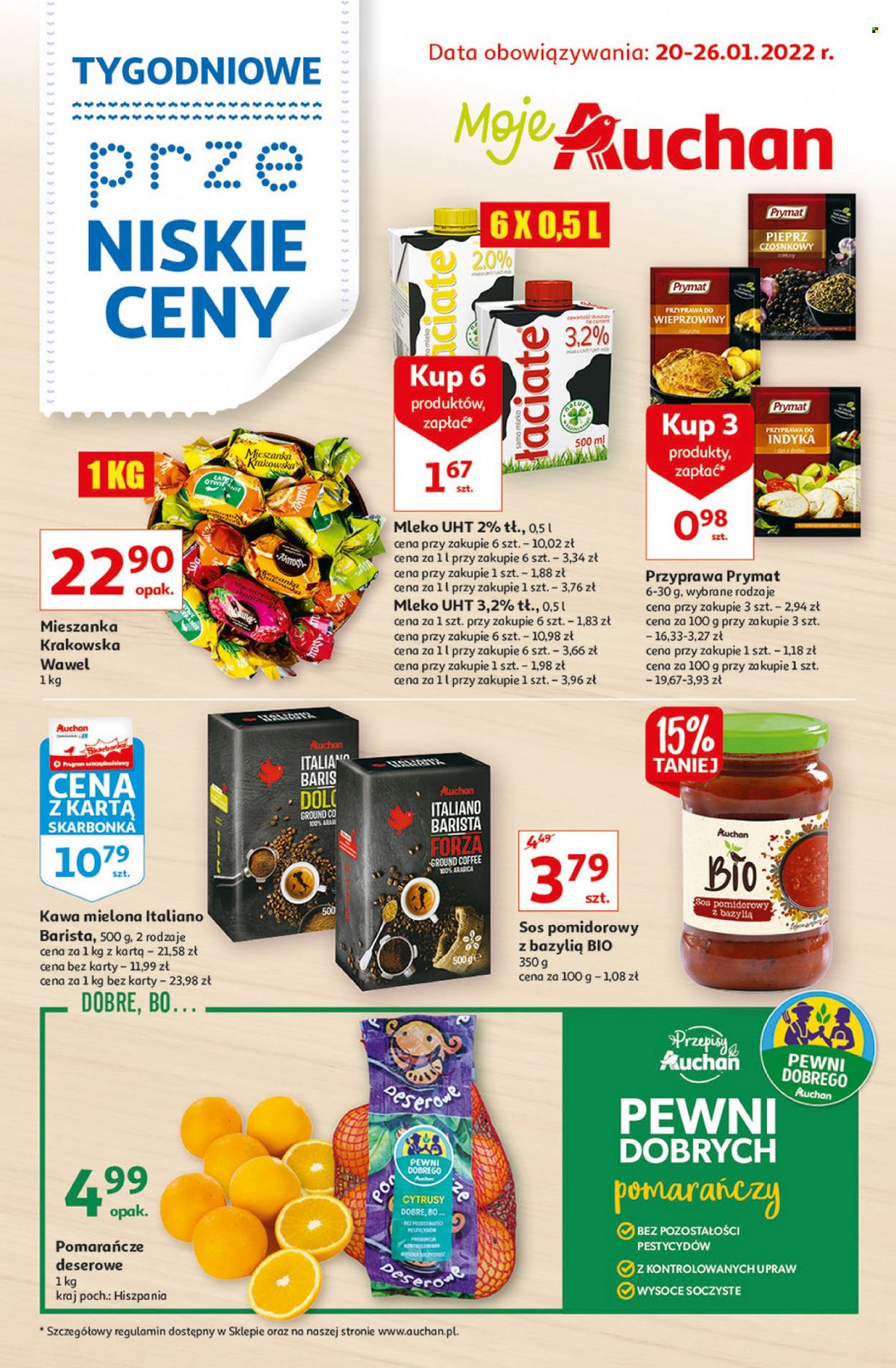 Gazetka Auchan - 20.01.2022 - 26.01.2022. Strona 1