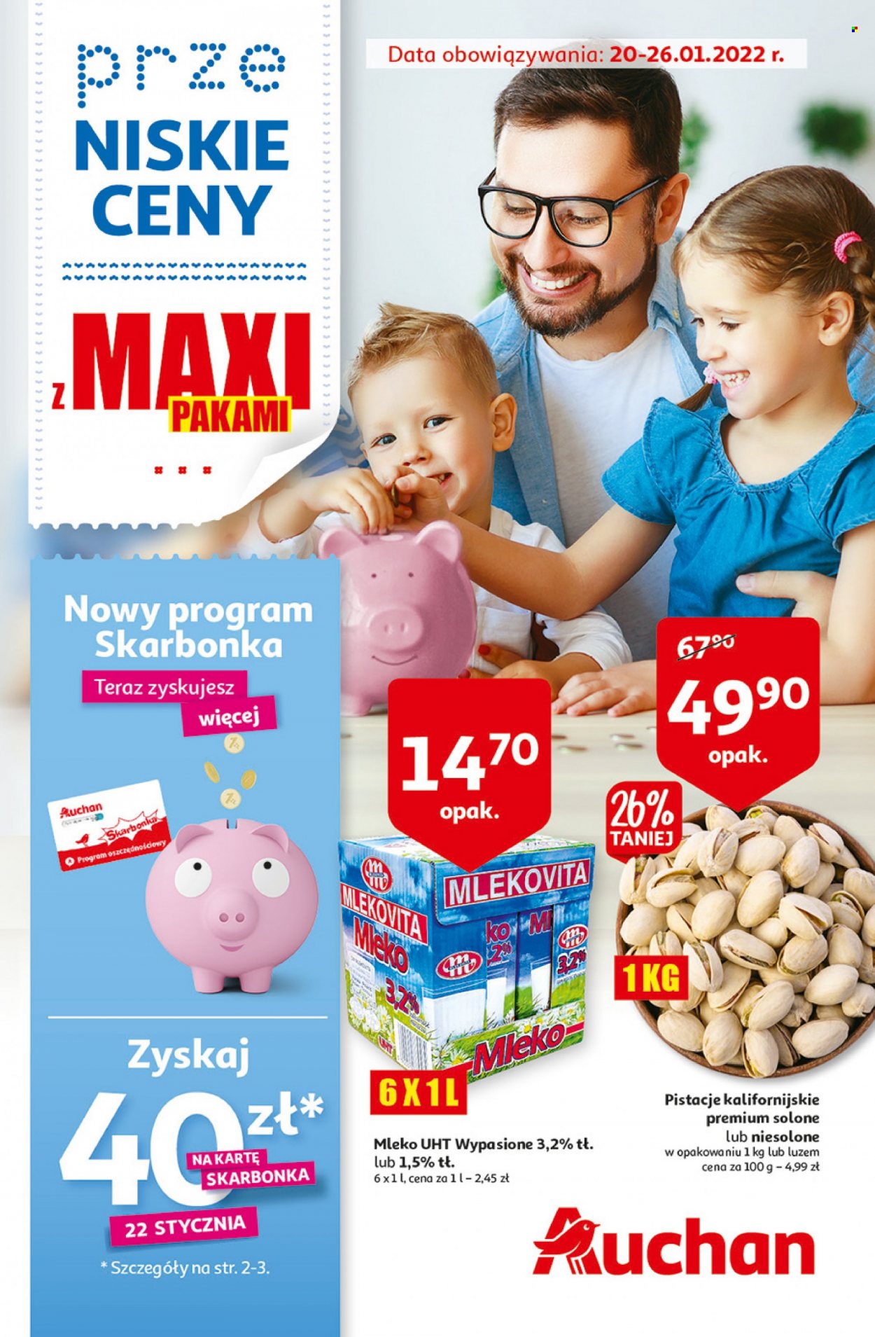 Gazetka Auchan - 20.01.2022 - 26.01.2022. Strona 1