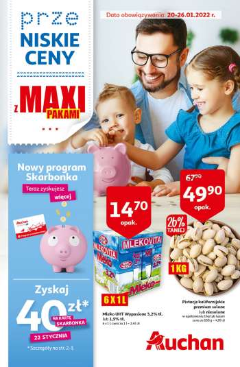 Gazetka Auchan - 20.01.2022 - 26.01.2022.