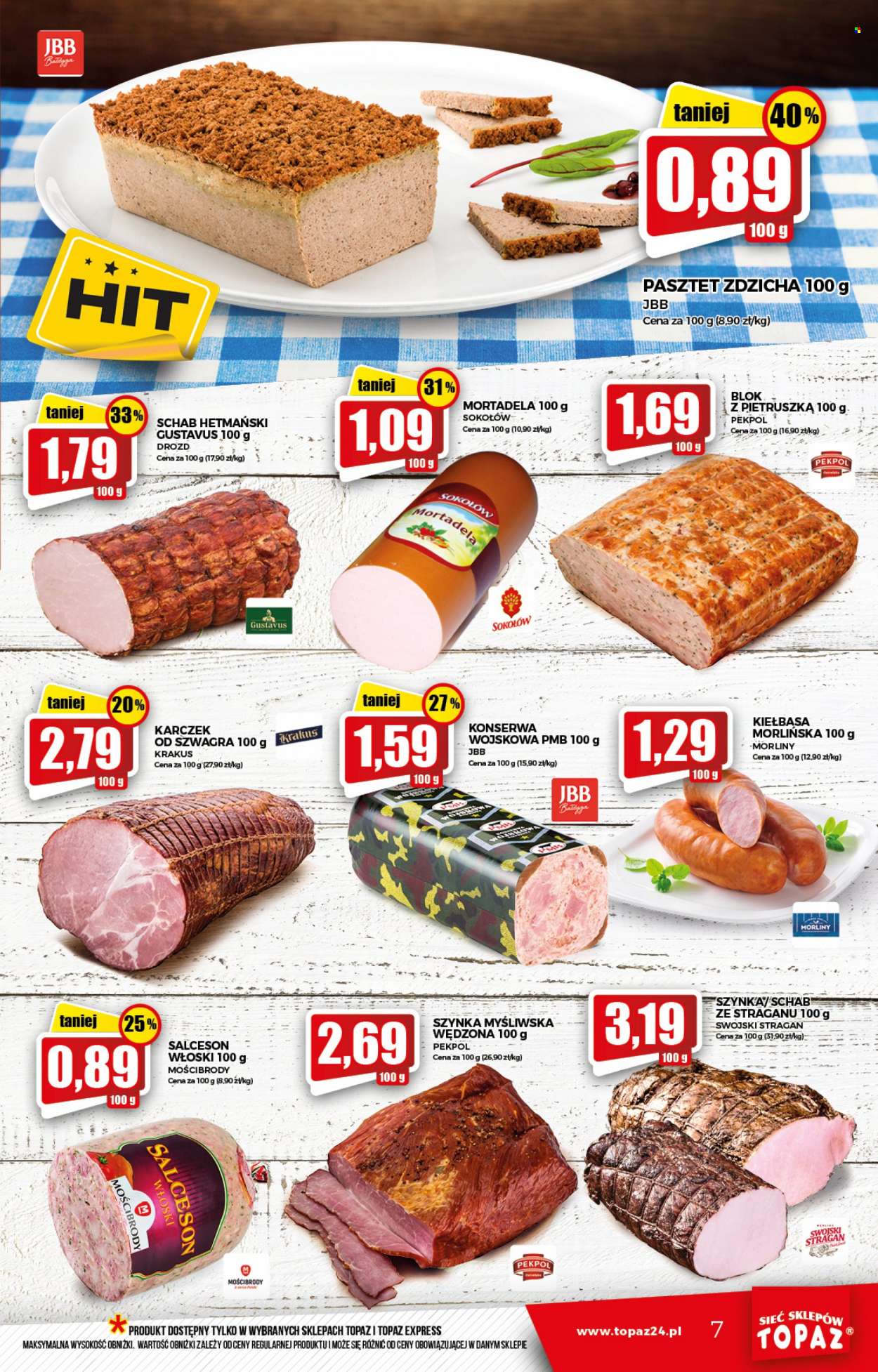 Gazetka Topaz - 20.01.2022 - 26.01.2022. Strona 7