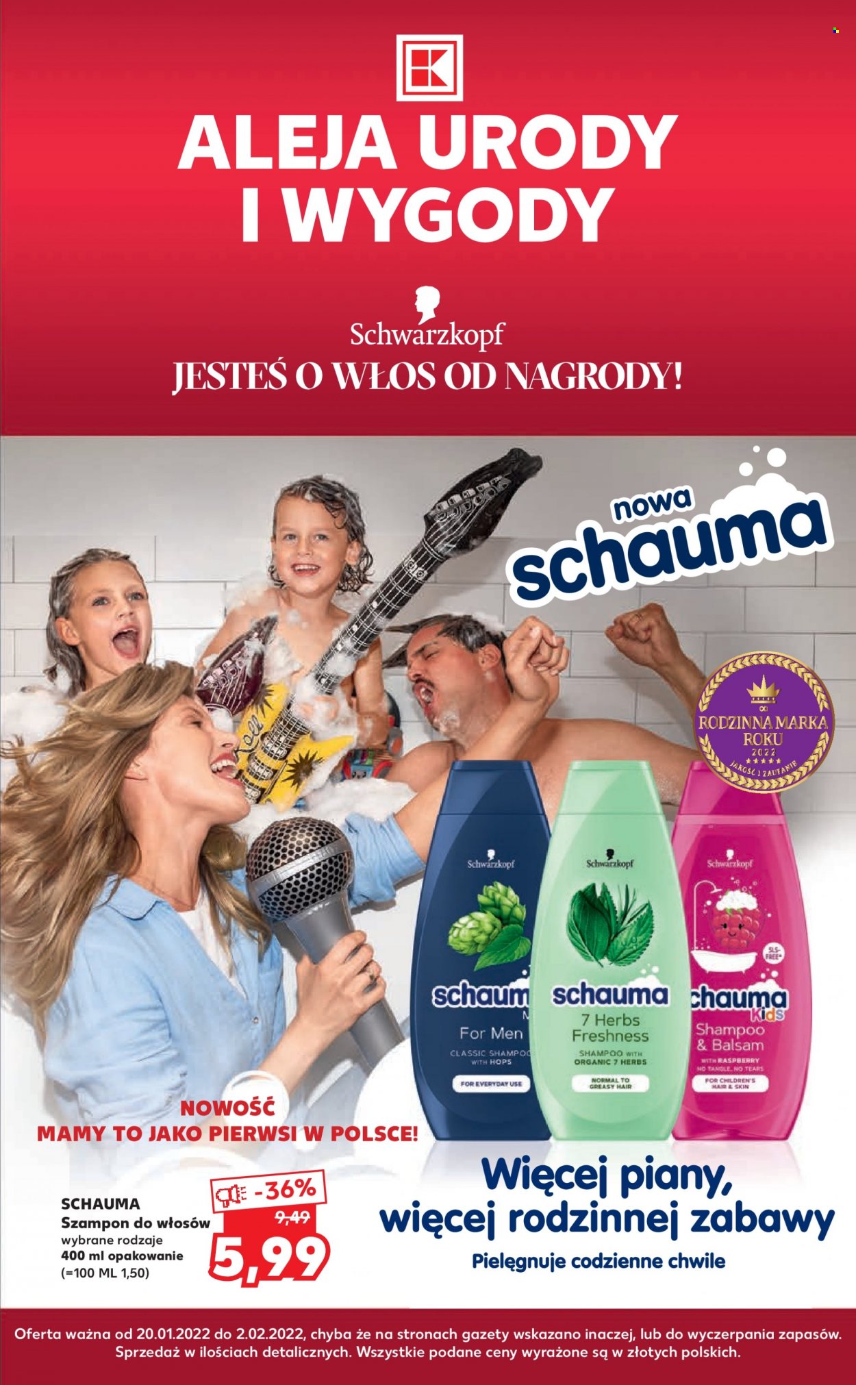 Gazetka Kaufland - 20.01.2022 - 2.02.2022. Strona 1