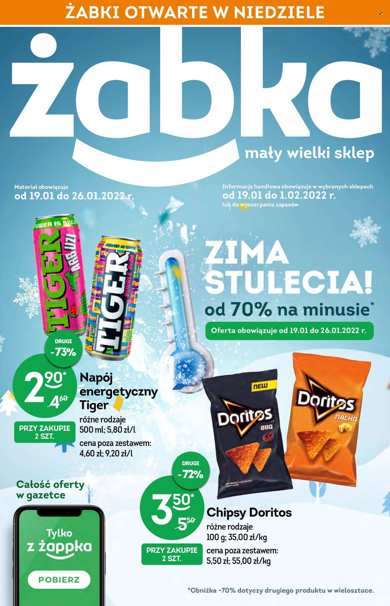 Gazetka Żabka - 19.01.2022 - 1.02.2022. Strona 1