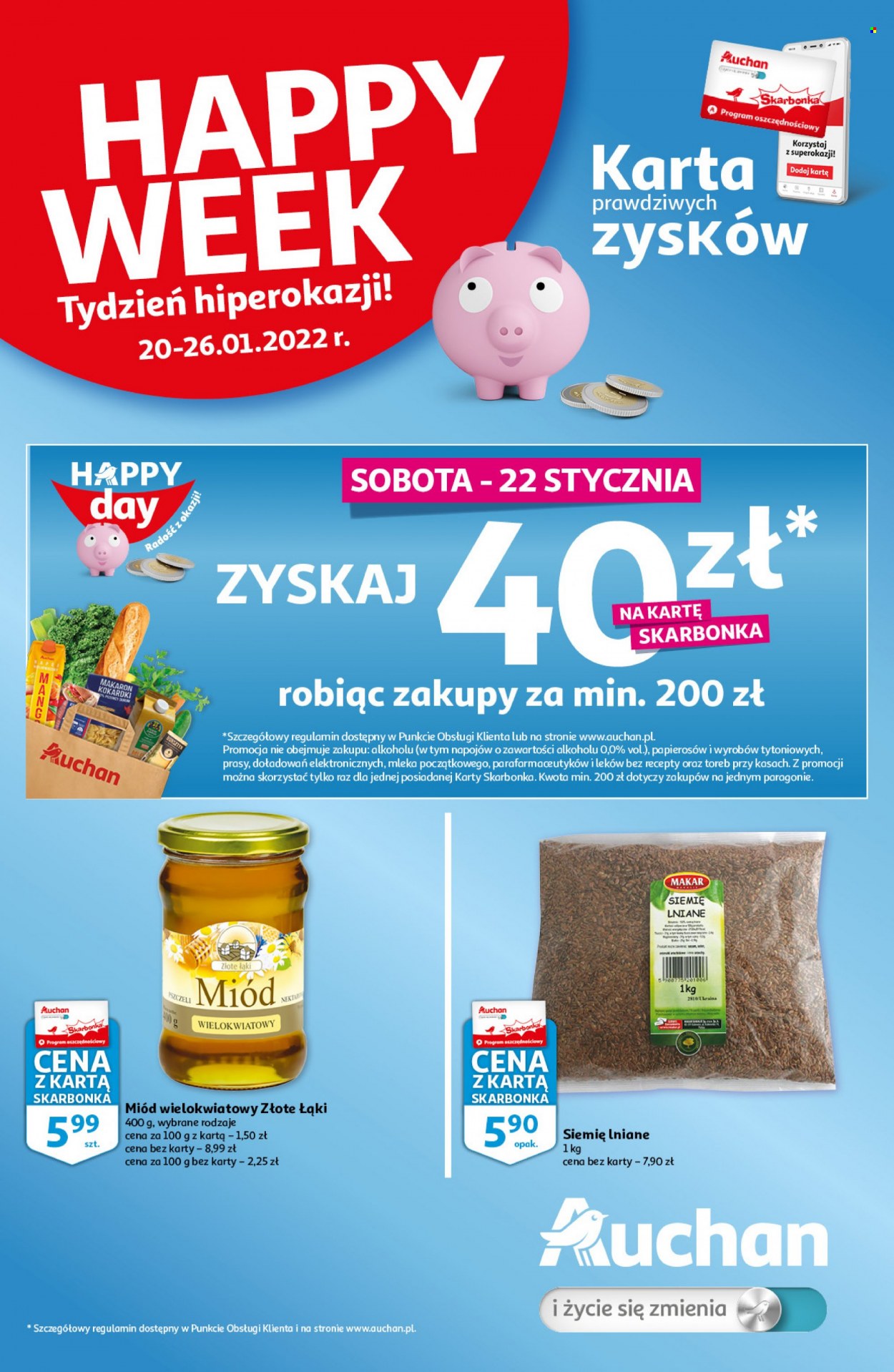 Gazetka Auchan - 20.01.2022 - 26.01.2022. Strona 1