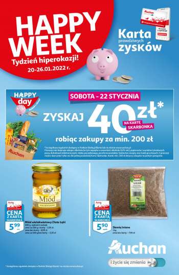 Gazetka Auchan - 20.01.2022 - 26.01.2022.