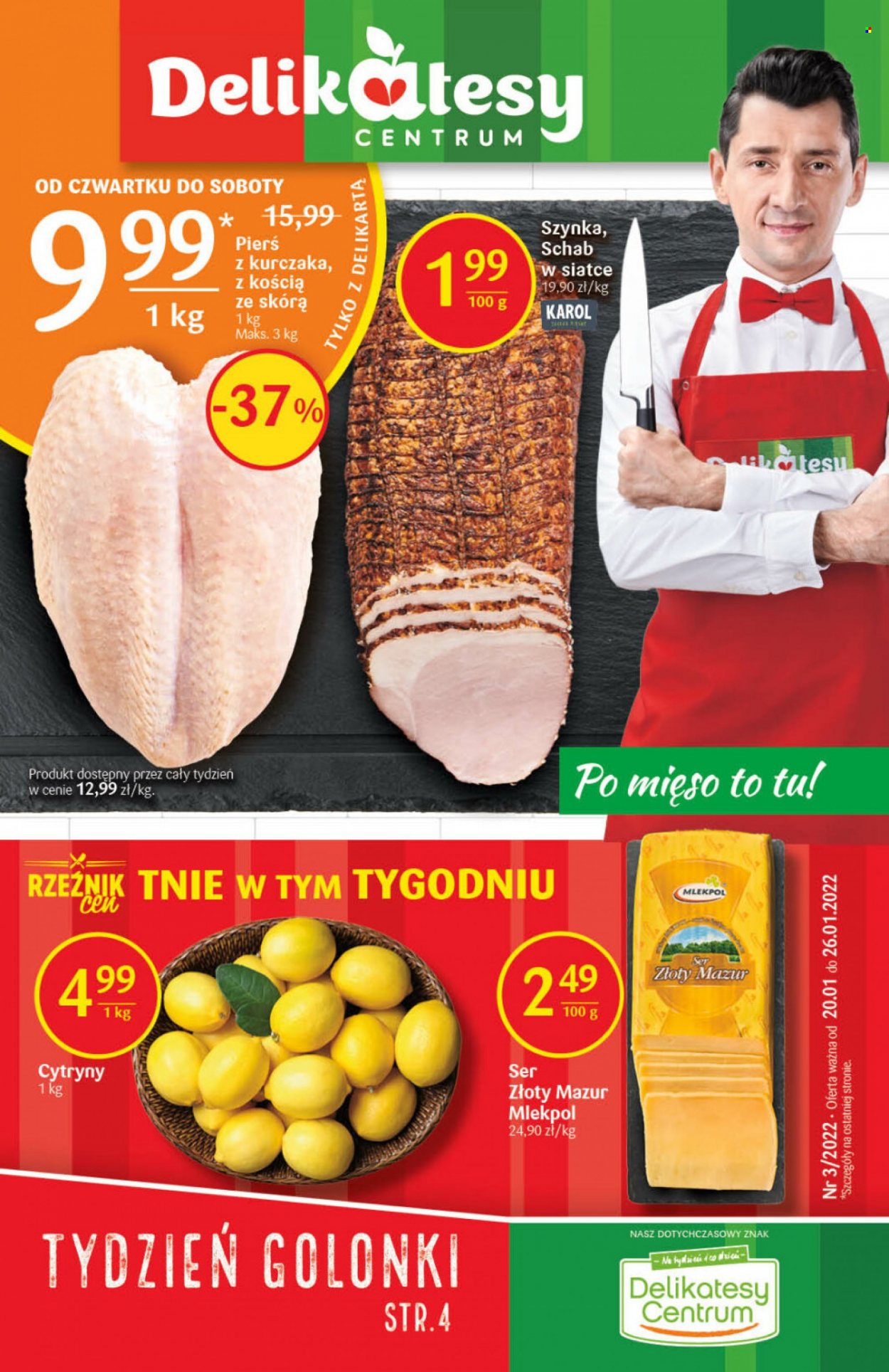 Gazetka Delikatesy Centrum - 20.01.2022 - 26.01.2022. Strona 1