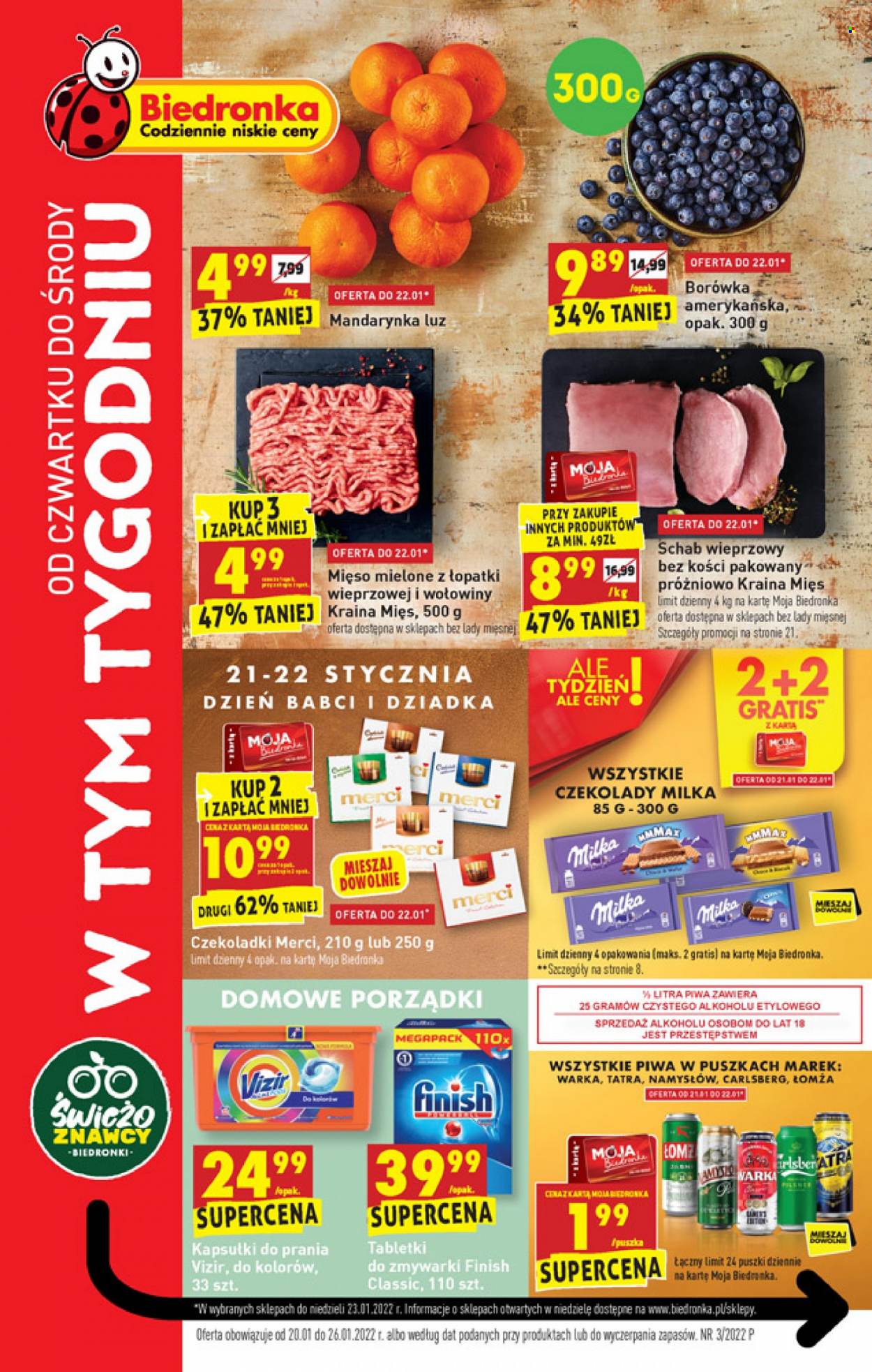 Gazetka Biedronka - 20.01.2022 - 26.01.2022. Strona 1