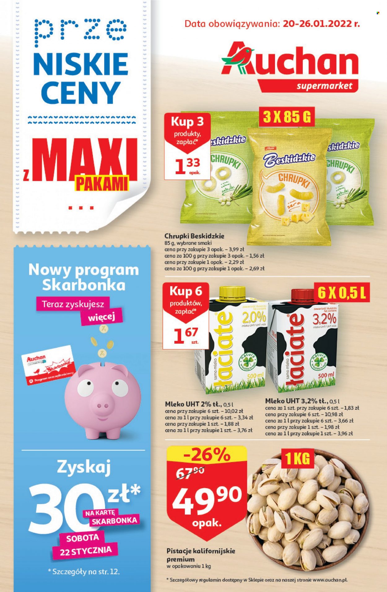 Gazetka Auchan - 20.01.2022 - 26.01.2022. Strona 1