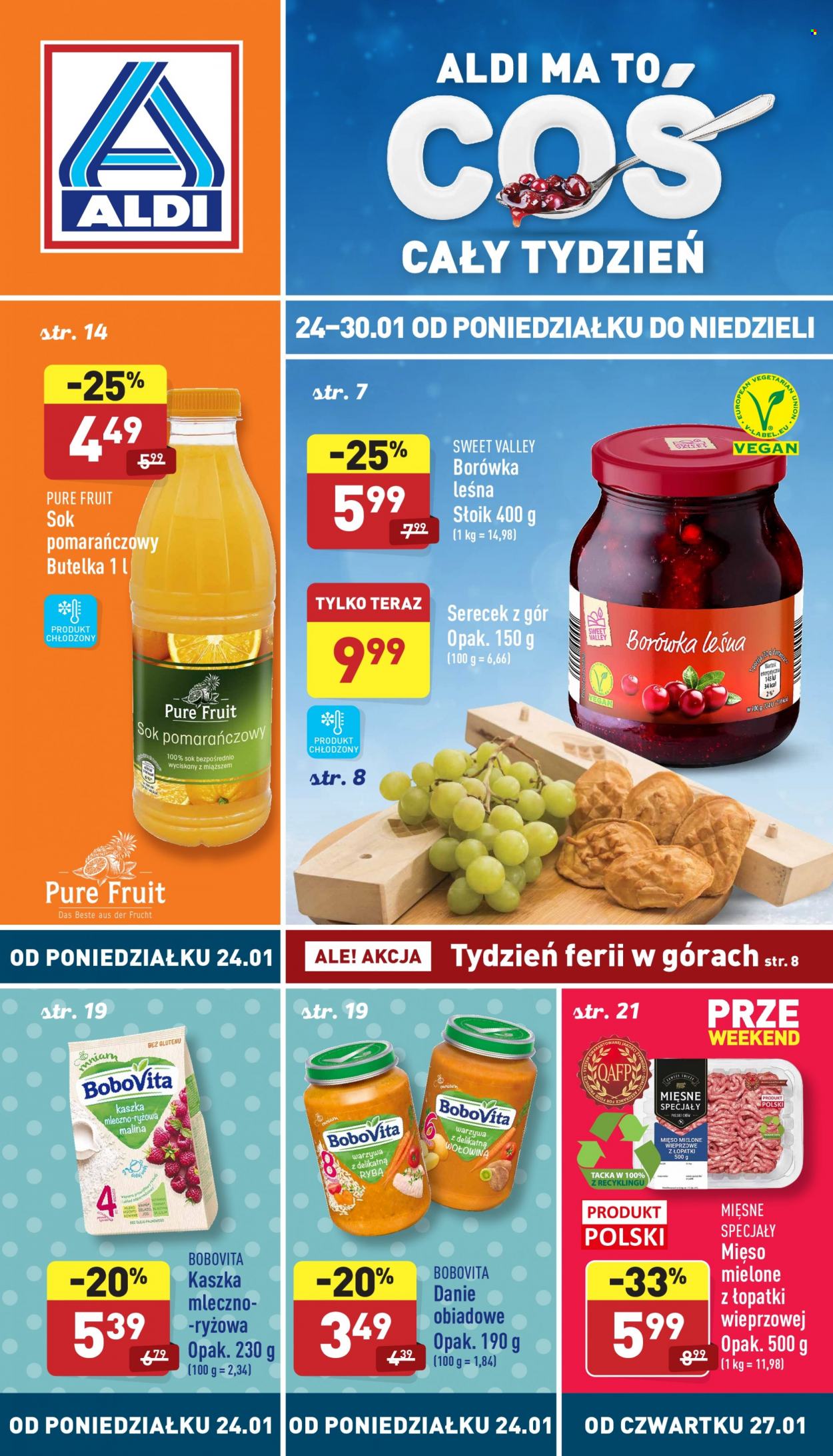 Gazetka ALDI - 24.01.2022 - 30.01.2022. Strona 1