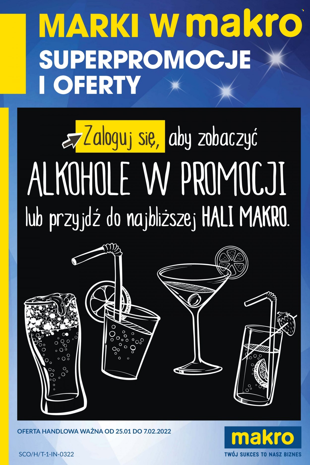 Gazetka Makro - 25.01.2022 - 7.02.2022. Strona 1