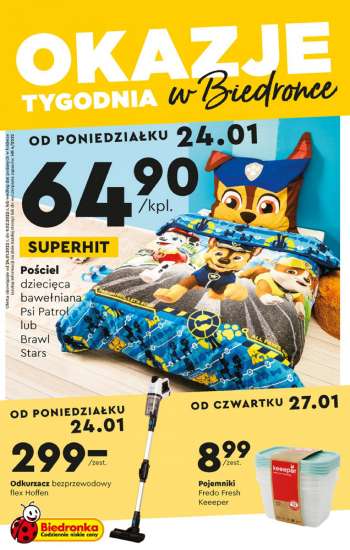 Gazetka Biedronka - 24.01.2022 - 9.02.2022.
