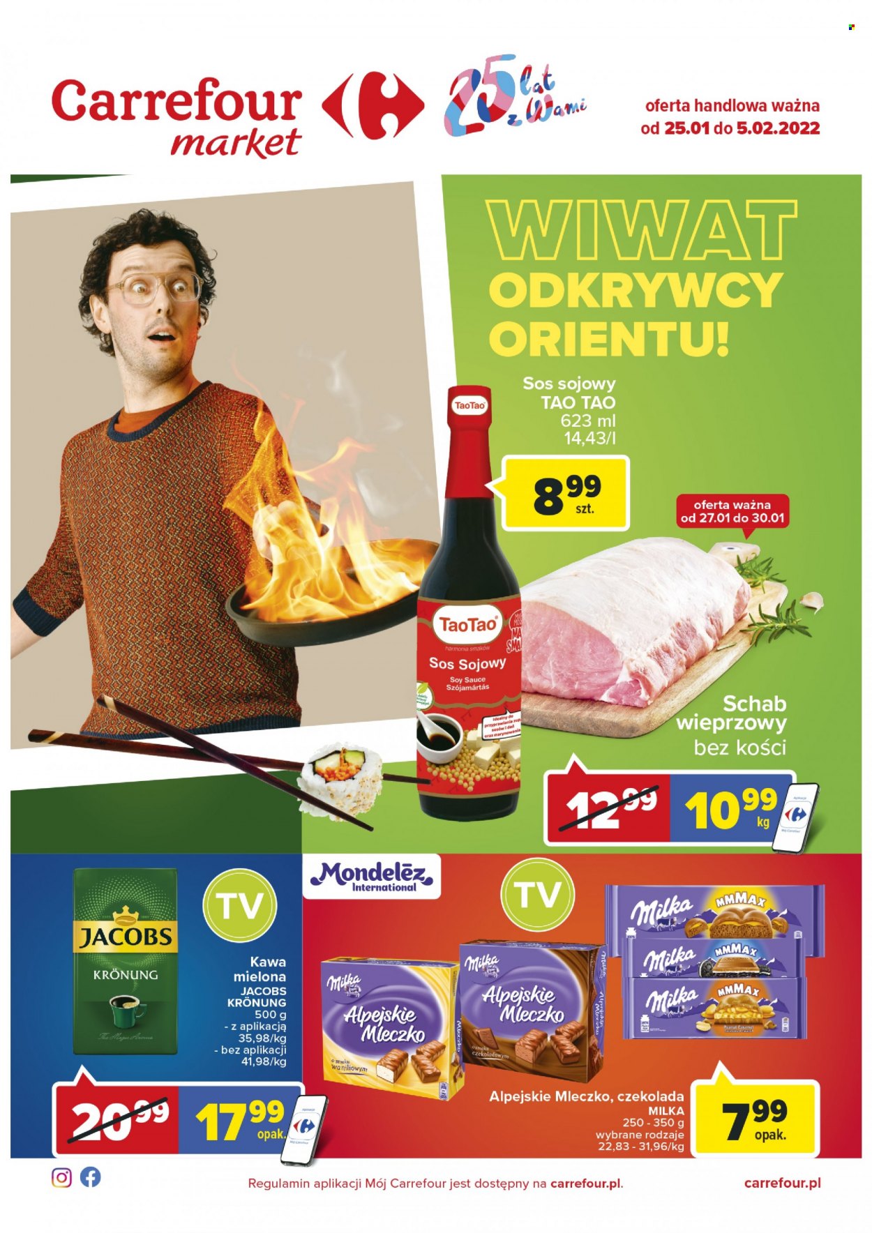 Gazetka Carrefour Market - 25.01.2022 - 5.02.2022. Strona 1