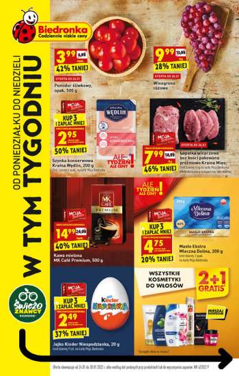 Gazetka Biedronka - 24.01.2022 - 30.01.2022.
