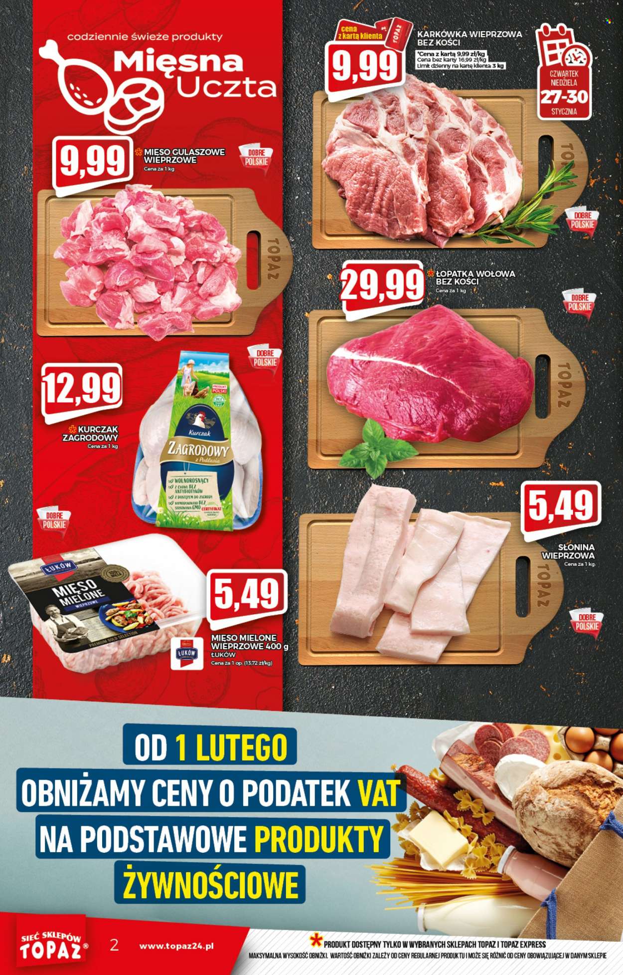 Gazetka Topaz - 27.01.2022 - 2.02.2022. Strona 2