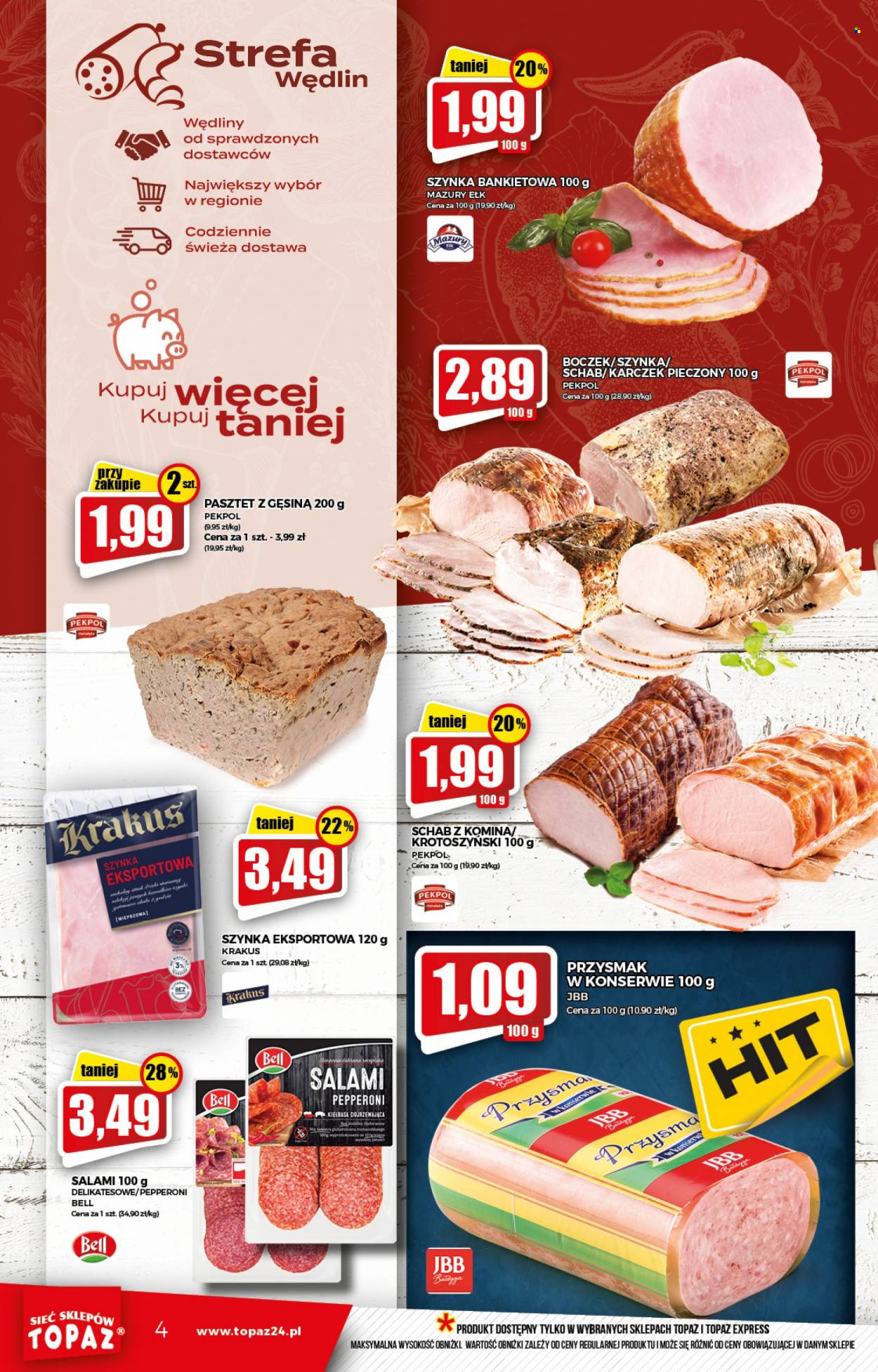 Gazetka Topaz - 27.01.2022 - 2.02.2022. Strona 4