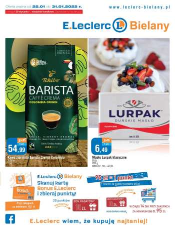 Gazetka E.Leclerc - 25.01.2022 - 31.01.2022.