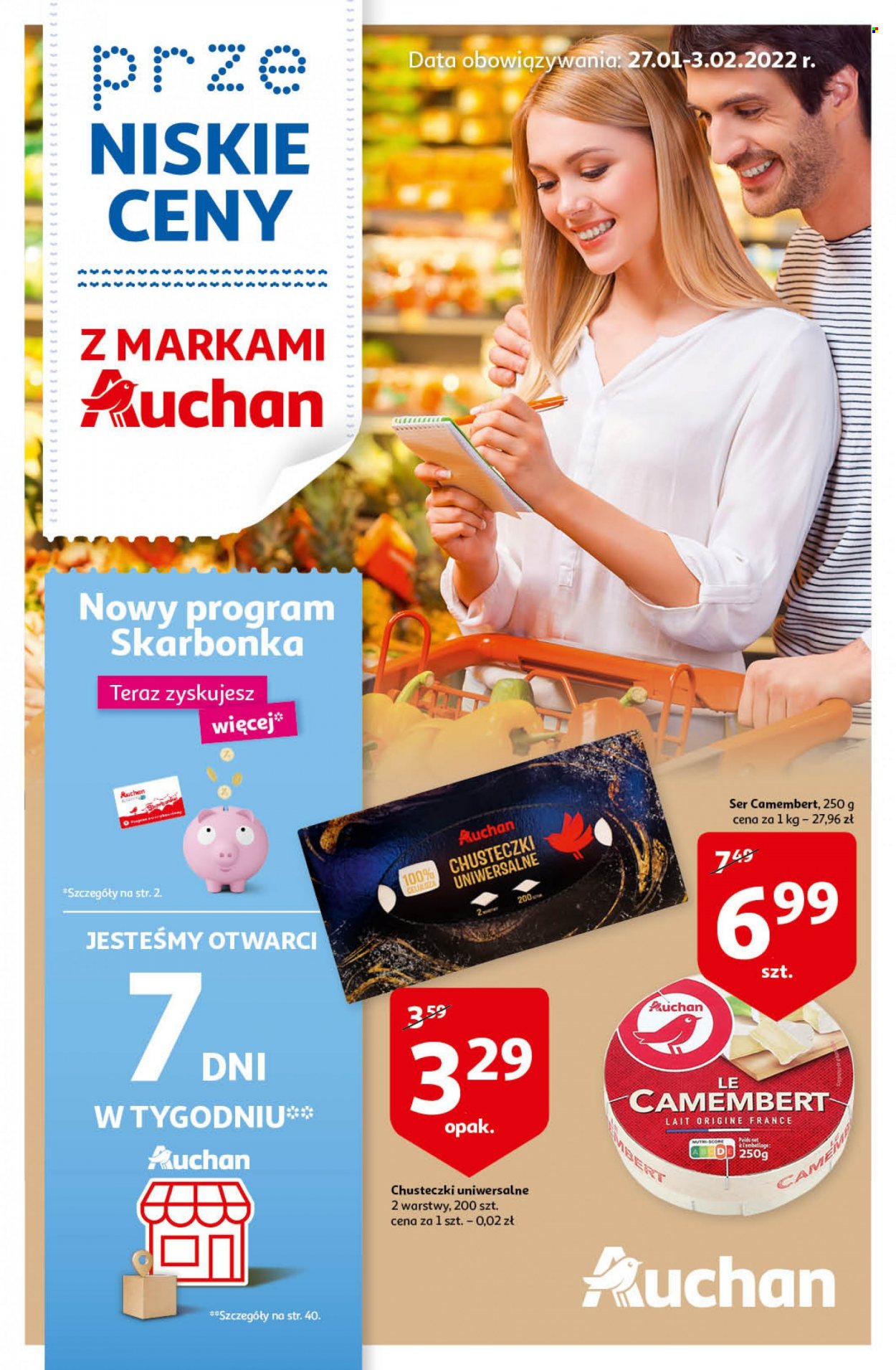 Gazetka Auchan - 27.01.2022 - 3.02.2022. Strona 1