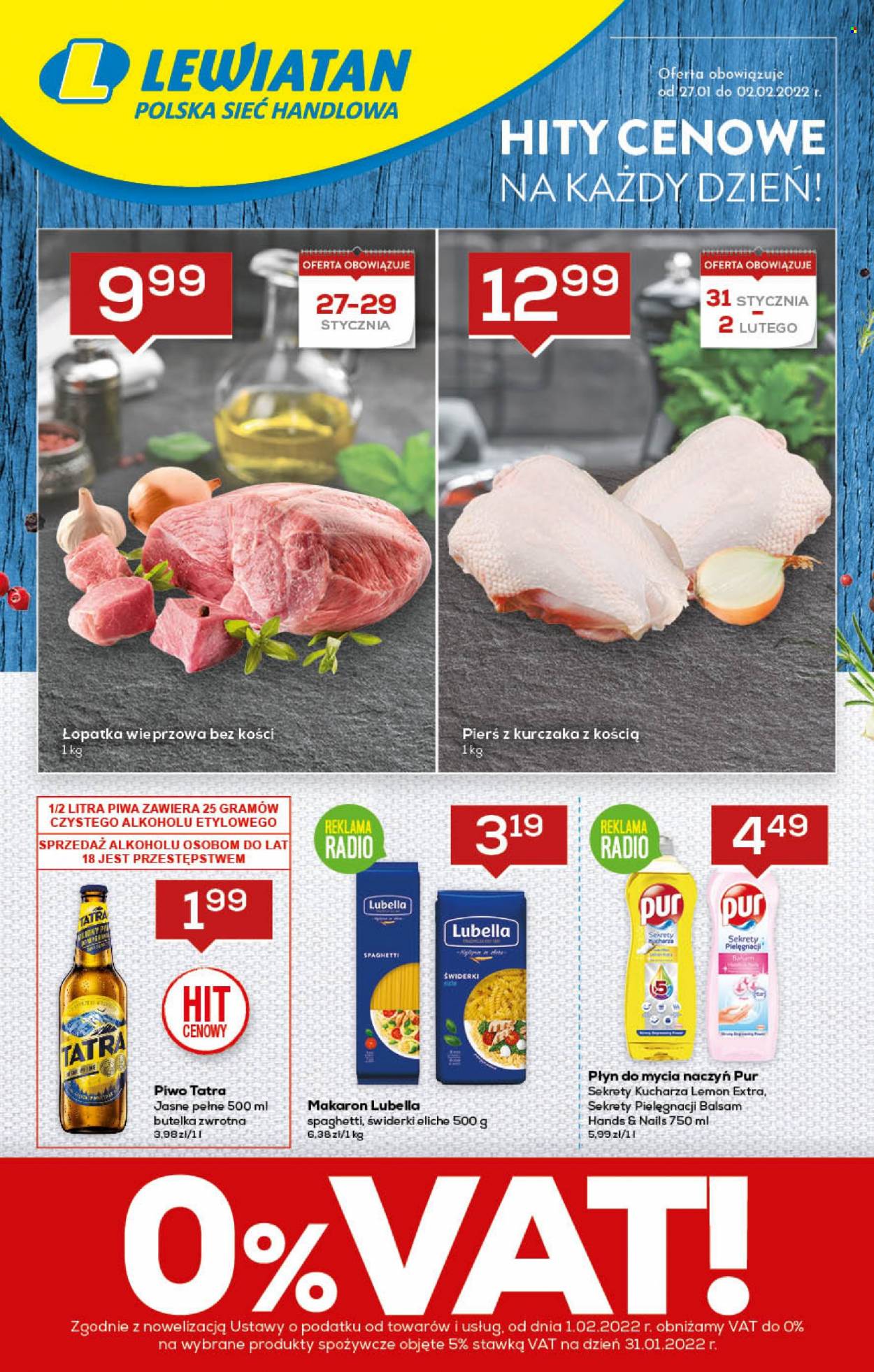 Gazetka Lewiatan - 27.01.2022 - 2.02.2022. Strona 1