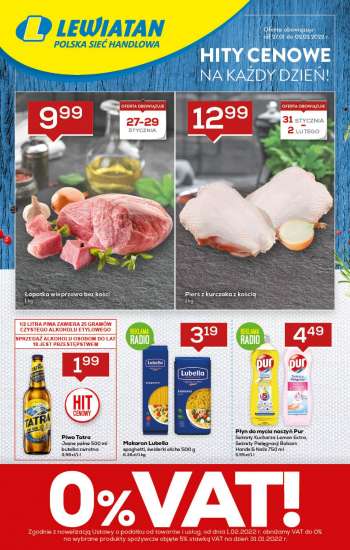 Gazetka Lewiatan - 27.01.2022 - 2.02.2022.
