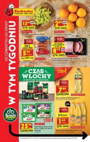 Gazetka Biedronka - 27.01.2022 - 2.02.2022.