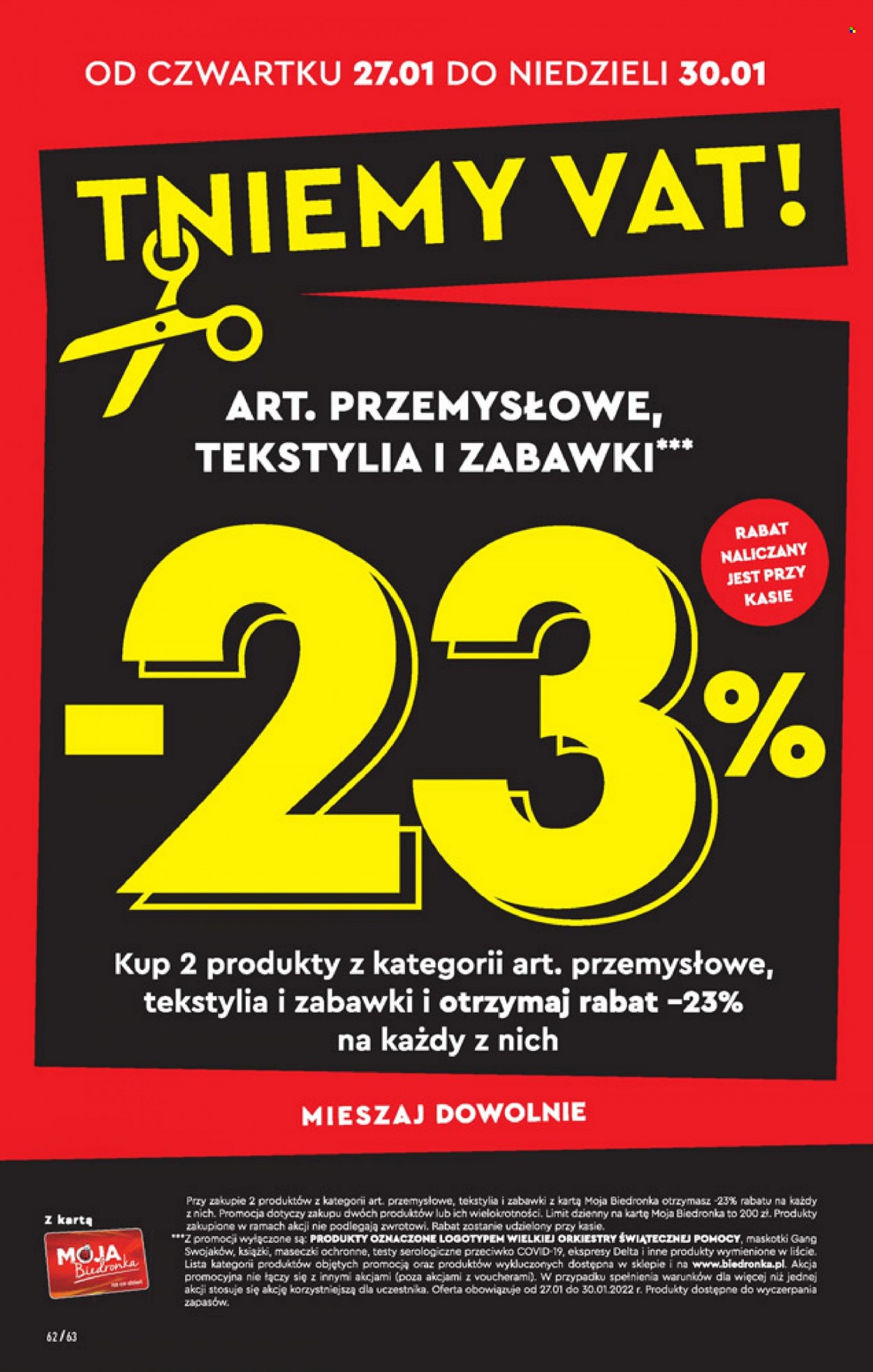 Gazetka Biedronka - 27.01.2022 - 2.02.2022. Strona 62