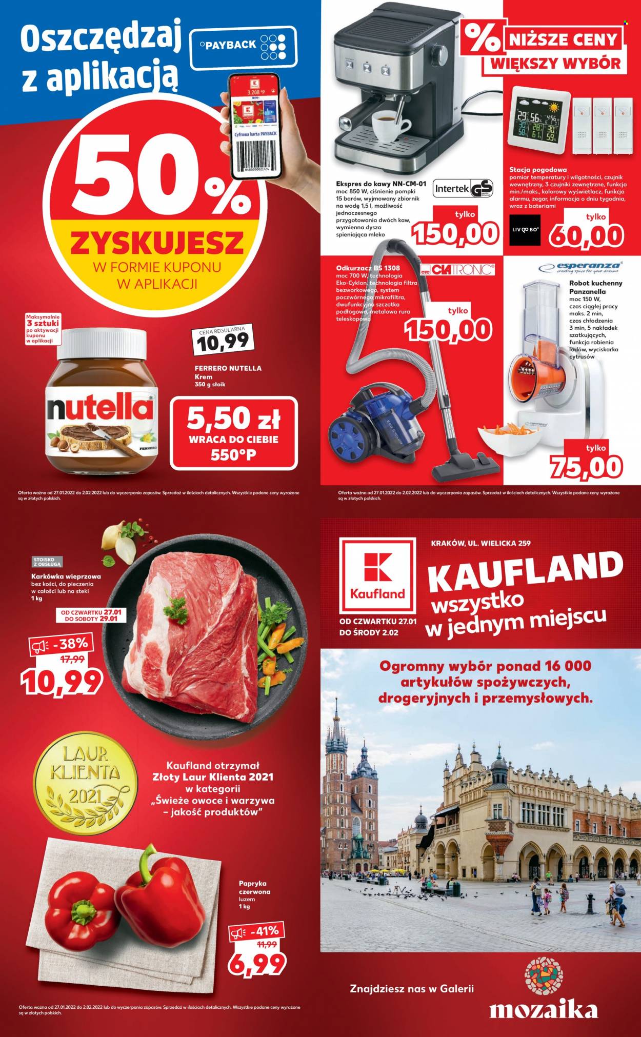 Gazetka Kaufland - 27.01.2022 - 2.02.2022. Strona 1