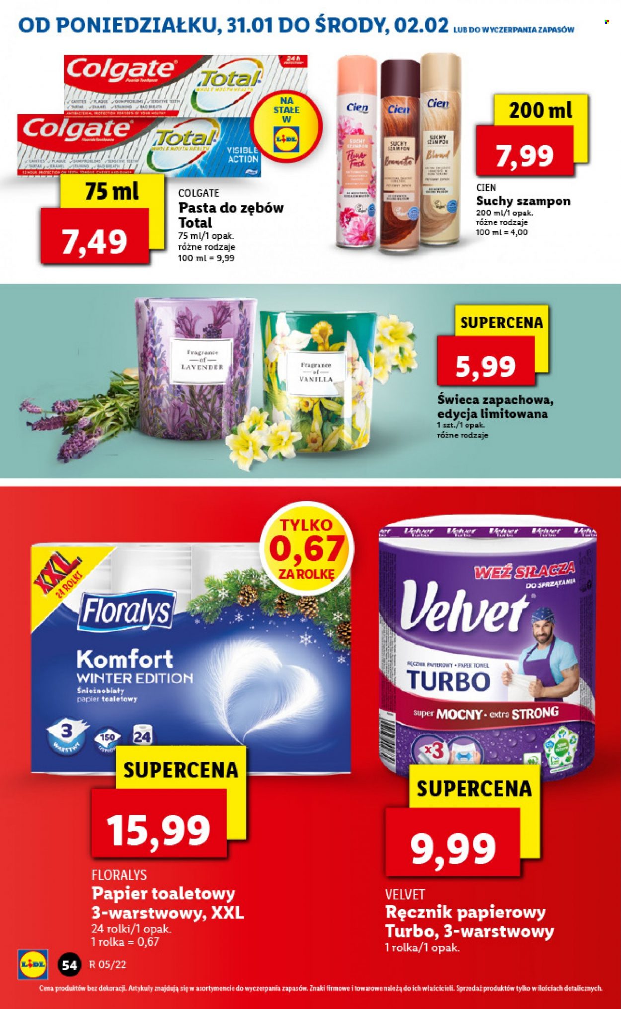 Gazetka Lidl - 31.01.2022 - 2.02.2022. Strona 54