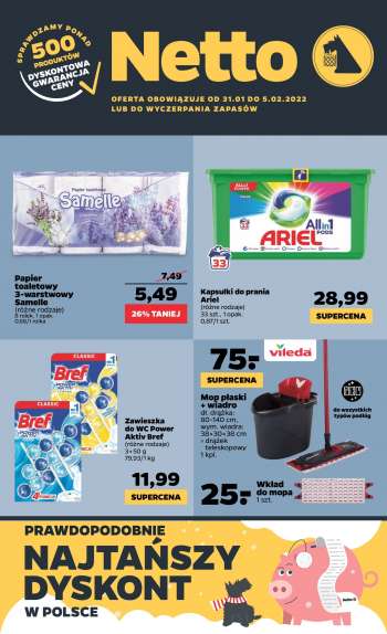 Gazetka Netto - 31.01.2022 - 5.02.2022.