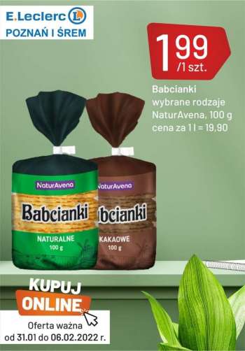 Gazetka E.Leclerc - 31.01.2022 - 6.02.2022.